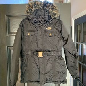 Girls size 14/16 The North Face winter coat